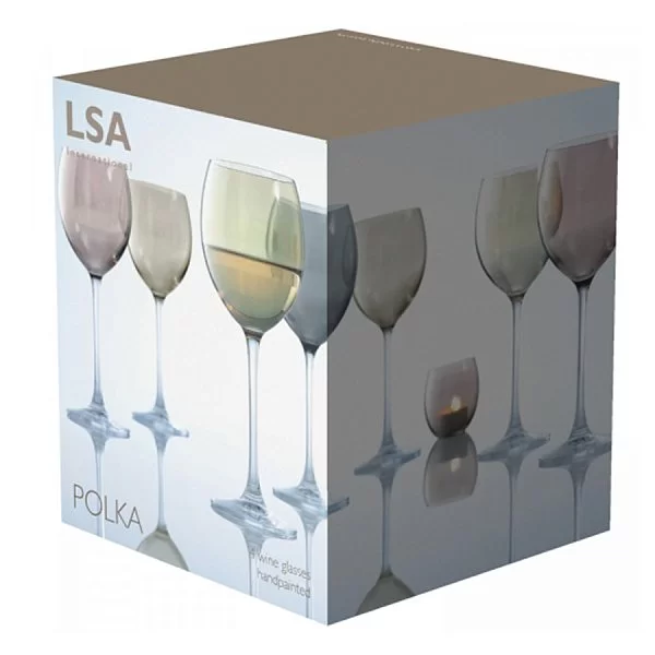 Бокалы для белого вина Polka, 0,4л, 4 шт, LSA,G932-14-960 - изобр. 12