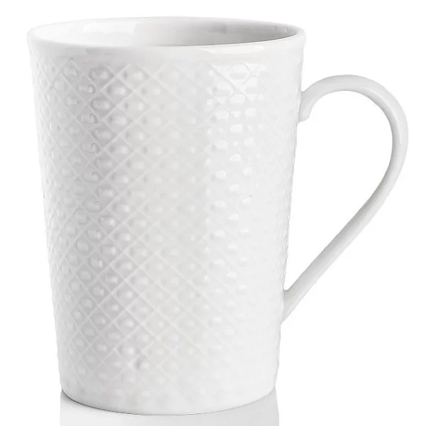 Столовый набор &quot;Праздник 365 Рельеф&quot; на 1 персону, 4 предмета, цвет белый, фарфор, Lenox, США, LEN851453 - изобр. 10