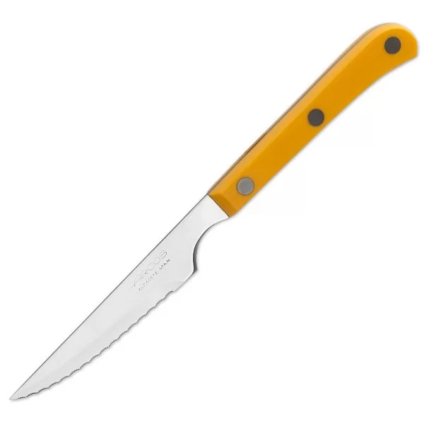 Нож для стейка Mesa желтая рукоять нержавеющая сталь, Arcos, Испания, 374825 - изобр. 7