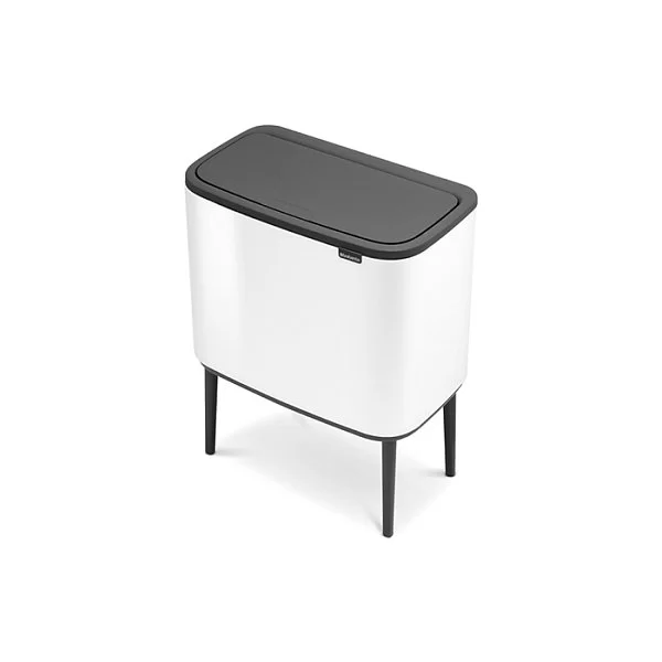Мусорный бак 3 секции 3x11л, белый, Brabantia, 313523 - изобр. 9