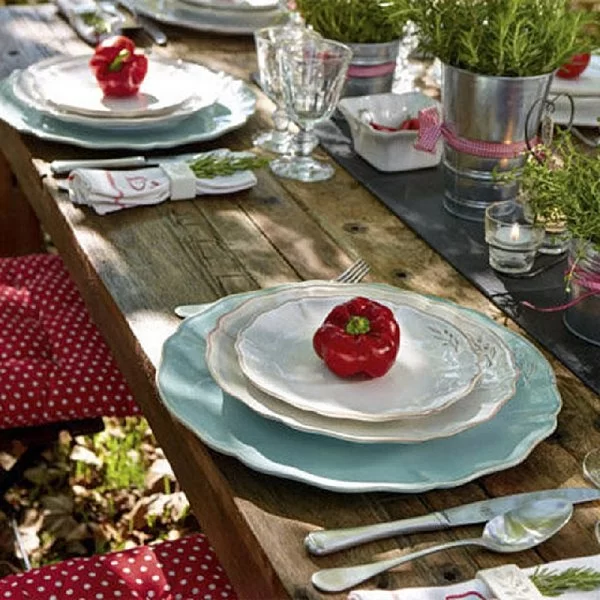 Чаша Alentejo 13x13 см, керамика, цвет бирюзовый, Costa Nova, Португалия, JS131-TRQ(JS131-00201D) - изобр. 9