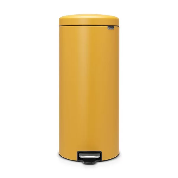 Мусорный бак с педалью NewIcon, 30л, минерально-горчичный, Brabantia, 116148 - изобр. 7