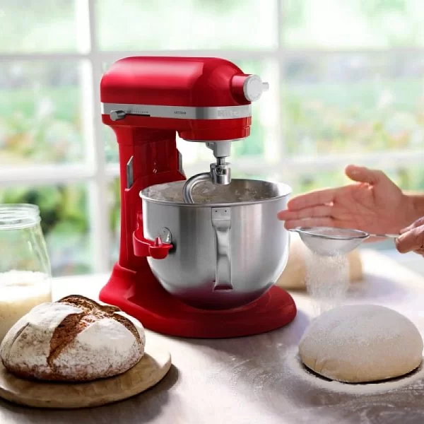 Миксер планетарный Artisan, 6,6 л, цвет красный, Kitchen Aid, США, 5KSM70SHXEER - изобр. 13