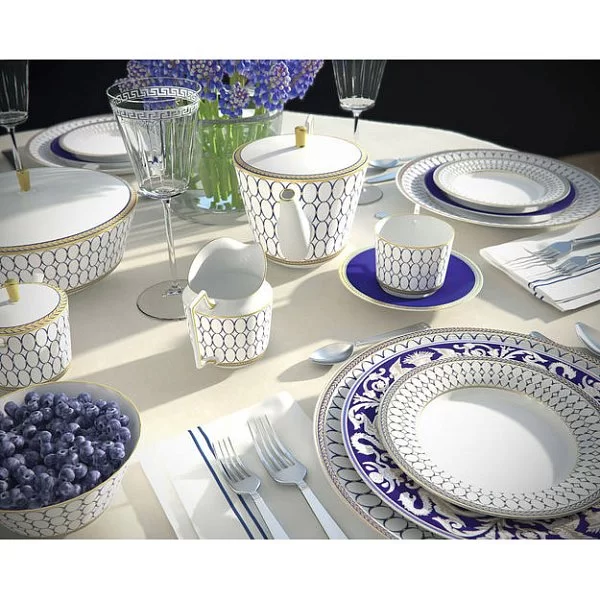 Тарелка обеденная Renaissance Gold 23 см материал фарфор, Wedgwood, Великобритания, 5C102103109 - изобр. 9