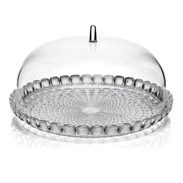 Блюдо сервировочное Tiffany 30 см материал суперпластик, 30 см, серый, Guzzini, Италия, 19950192 - изобр. 7