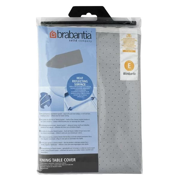 Чехол для гладильной доски 135x49см (E), металлизированный, Brabantia, 317309 - изобр. 8