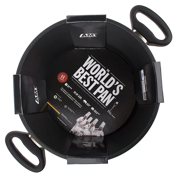 Кастрюля 5 л с антипригарным покрытием индукционная, диаметр 24 см, AMT Gastroguss, Германия, AMT I-924 - изобр. 9