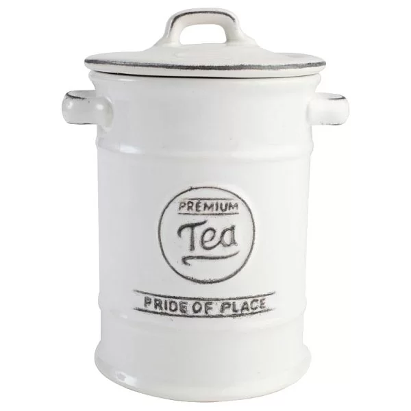 Ёмкость для хранения чая Pride of Place White, диаметр 11,5 см, материал керамика, цвет белый, T&G, Великобритания, 18074 - изобр. 7