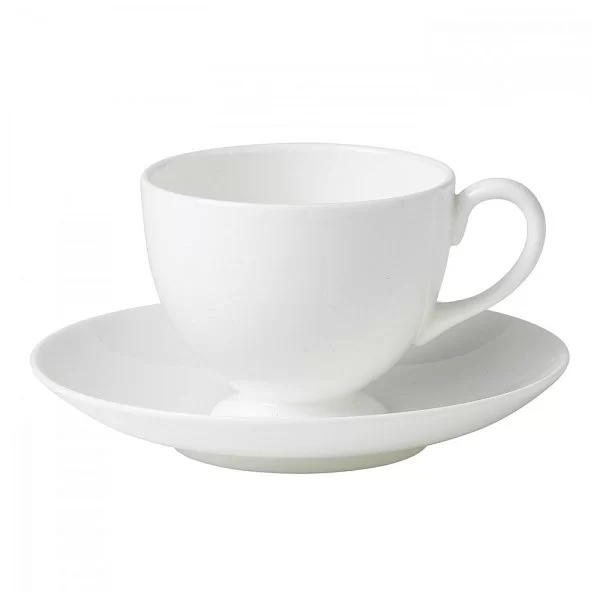 Чайное блюдце Wedgwood White 17,8x1,3 см, материал фарфор, цвет белый, Wedgwood, Великобритания, 50105402001 - изобр. 8