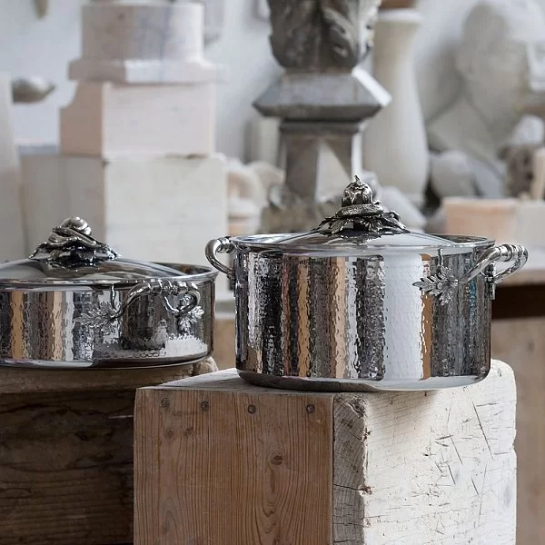 Кастрюля с декорированной крышкой Opus Prima, объем 8л, нержавеющая сталь, Ruffoni, D26 Ruffoni - изобр. 9