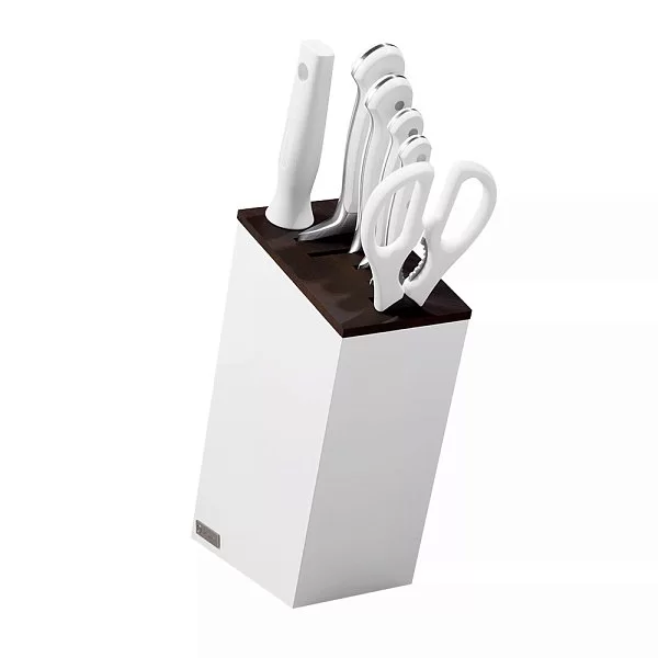 Набор кухонных ножей в подставке White Classic, 7 предметов, Wusthof, Германия, 1090270601 - изобр. 7