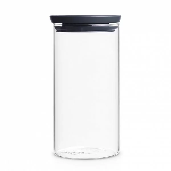 Модульная банка 1,1л, стекло, черный, Brabantia, 298264 - изобр. 7