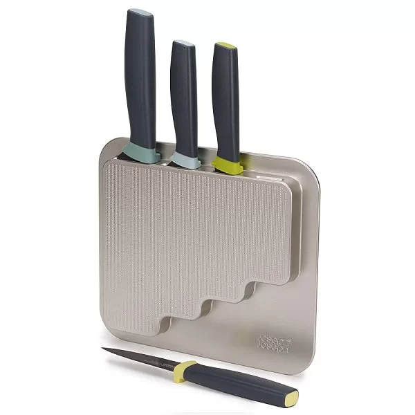 Набор из 4-х кухонных ножей DoorStore материал нержавеющая сталь + термопластичная резина, Joseph Joseph, 10303 - изобр. 10