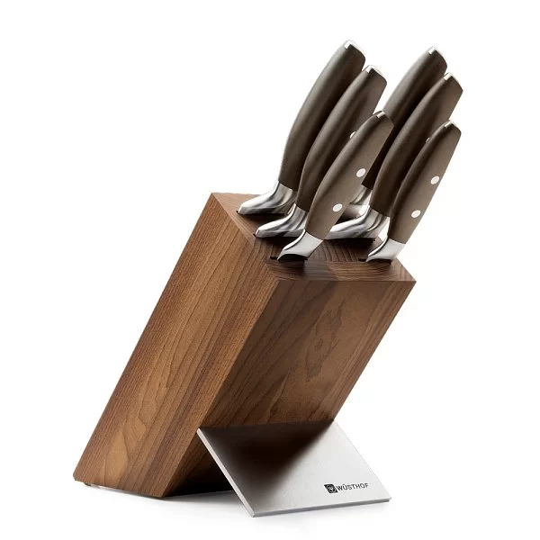 Набор из 6-ти кухонных ножей на подставке Epicure, Wusthof, 9854 - изобр. 7