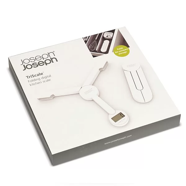 Весы кухонные TriScale, белый, Joseph Joseph, 40071 - изобр. 8