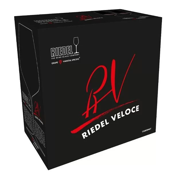 Набор из 2 бокалов для красного вина Veloce Cabernet, объем 800 мл, хрусталь, Riedel, Австрия, 6330/0 - изобр. 9