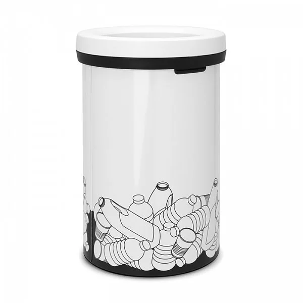 Мусорный бак открытый 60л, белый, Brabantia, 402746 - изобр. 9