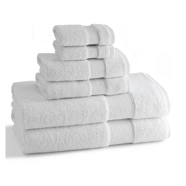 Полотенце банное Elegance White, 76х137см, Kassatex, ELG-109-W - изобр. 7
