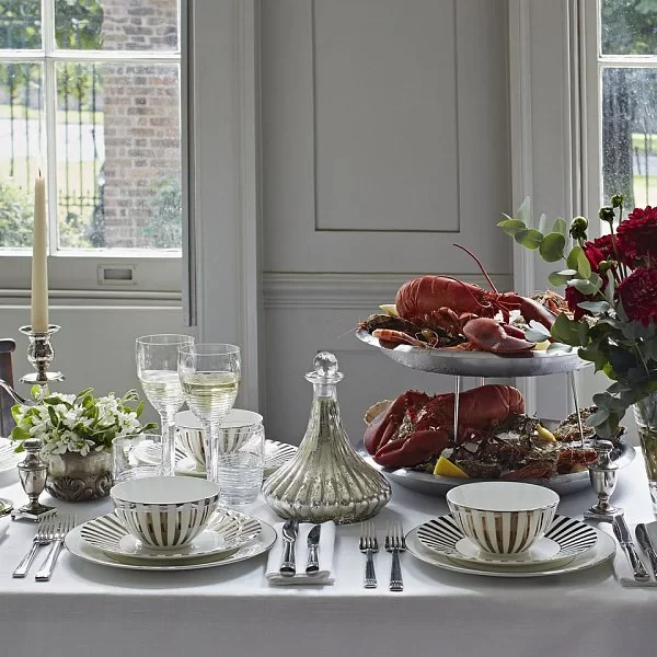 Открытое блюдо для овощей Jasper Conran Platinum 30,5 см, материал фарфор, цвет белый, Wedgwood, Великобритания, 50161609528 - изобр. 9