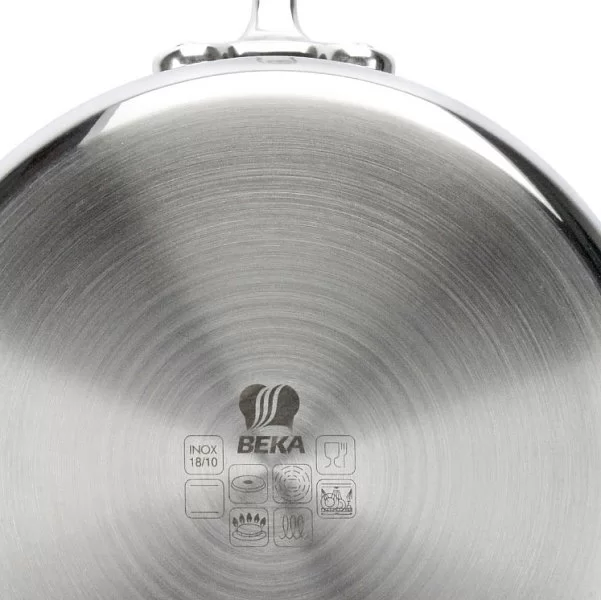 Сковорода антипригарная Tri-Lux 28 см нержавеющая сталь Tri-ply, BEKA, Бельгия, 13418384 - изобр. 9