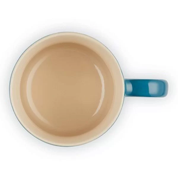 Кружка для капучино 200 мл, материал керамика, цвет лазурь, Le Creuset, Франция, 70303206420099 - изобр. 9