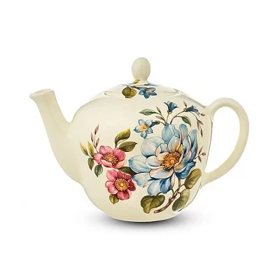 Белые заварочные чайники - изобр. 22