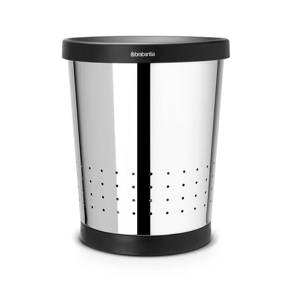 Корзина для бумаг 11л, стальной полированный, Brabantia, 364327 - изобр. 7