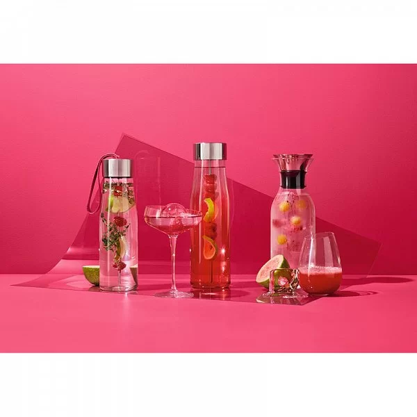 Бутылка для воды MyFlavour 0,75 л, 7,7x7,7x25,8 см, пластик + нержавеющая сталь, цвет розовый, Eva Solo, Дания, 567506 - изобр. 16