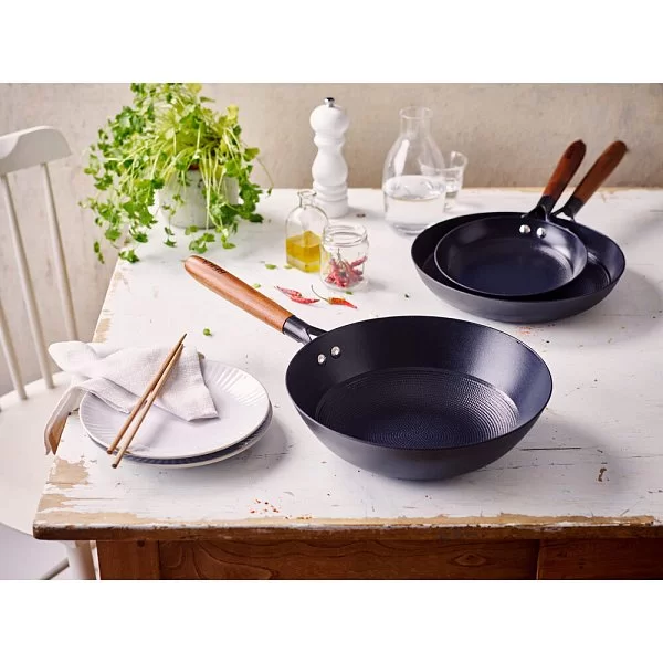 Сковорода-вок Mandala 24 см, чугун с антипригарным покрытием, BEKA, Бельгия, 100224 - изобр. 10