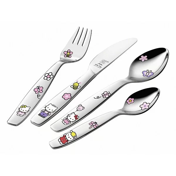 Набор из 4-х детских приборов Hello Kitty, Zwilling J.A. Henckels, Германия, 07133-210 - изобр. 7