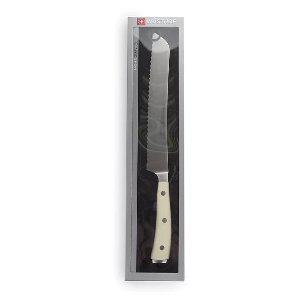 Нож для хлеба Ikon Cream White, 20см, Wusthof, 4166-0/20 WUS - изобр. 10