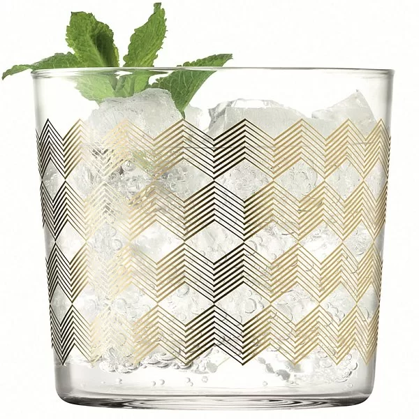Набор из 4-х стаканов Signature Chevron 310 мл, выдувное стекло, LSA International, Великобритания, G060-09-146 - изобр. 15