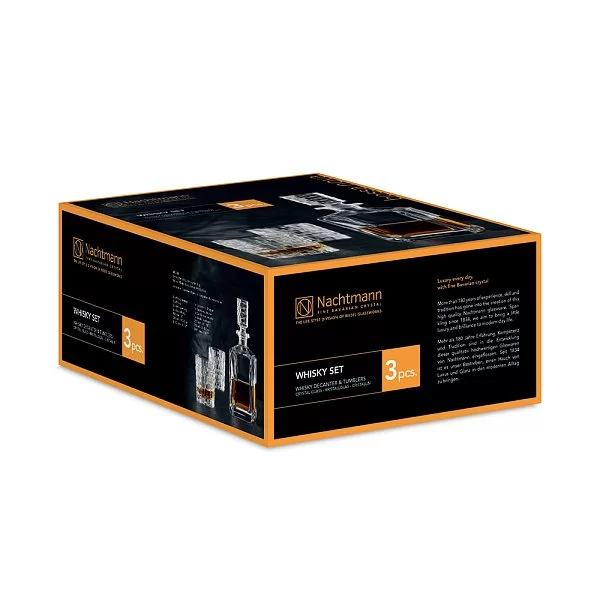 Набор для виски Bossa Nova 1 графин и 2 бокала, хрусталь, Nachtmann, 101095 - изобр. 8