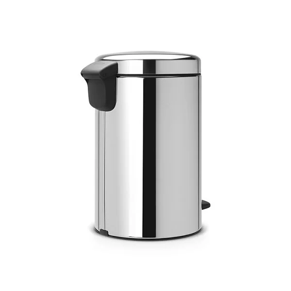 Мусорный бак с педалью NewIcon, 12л, стальной полированный, Brabantia, 113581 - изобр. 9