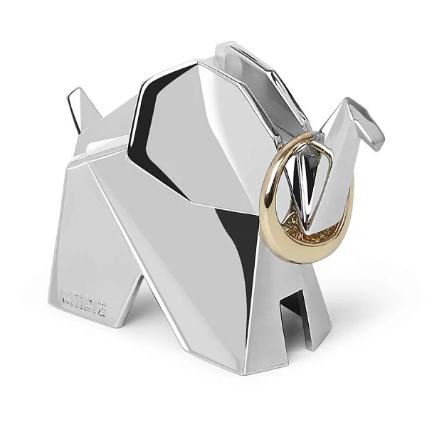 Набор из 3-х держателей для колец Origami, цвет стальной, металл, Umbra, Канада, 1010123-158 - изобр. 10