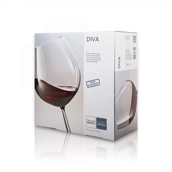 Набор бокалов для красного вина Diva 839 мл, хрустальное стекло, 2 шт, Schott Zwiesel, 104 596-2 - изобр. 11