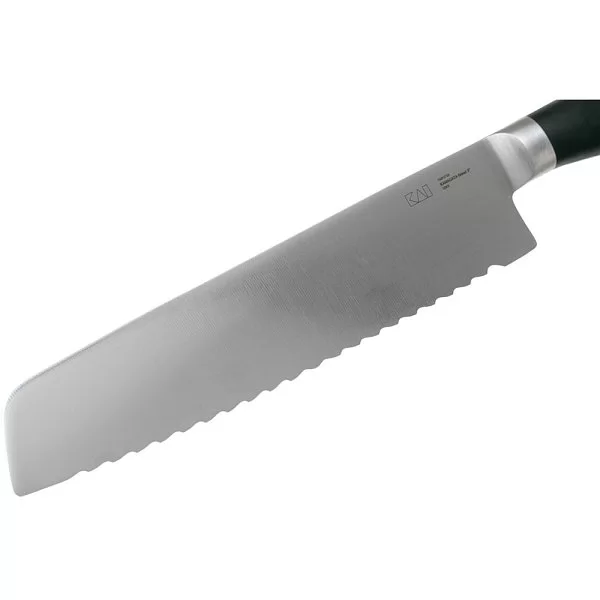 Нож хлебный Tim Malzer Kamagata длина лезвия 23 см, сталь 1.4116 Krupp Stainless Steel, Kai, Япония, KAI-TMK-0705 - изобр. 8