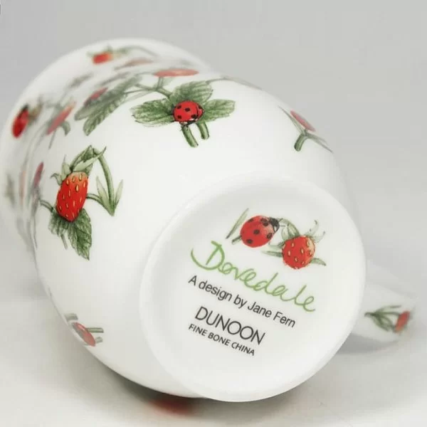 Кружка "Земляника" 310 мл, цвет декор, фарфор, Dunoon, Великобритания, DNN78080428 - изобр. 10