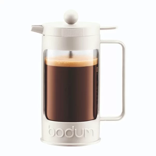 Кофейник с прессом Bean 350 мл, стекло, цвет белый, Bodum, Швейцария, 11375-913 - изобр. 7