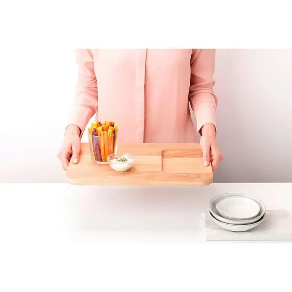 Доска для овощей 40x25см, материал дерево, Brabantia, Бельгия, 260742 - изобр. 8