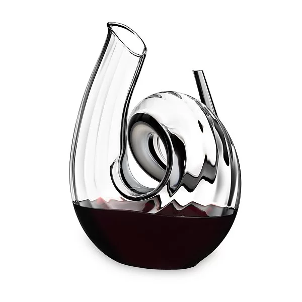 Декантер Curly Fatto a Mano с оптическим эффектом 1,4 л, хрусталь, ручная работа, Riedel, Австрия, 2011/00 - изобр. 8