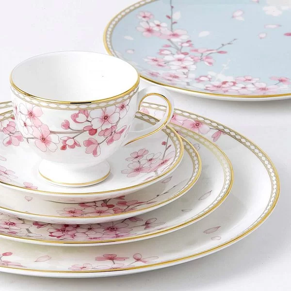 Тарелка десертная Spring Blossom 20 см материал фарфор, Wedgwood, Великобритания, 40005571 - изобр. 9