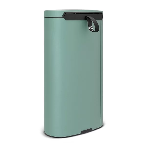 Мусорный бак эргономичный FlatBack+, 30л, минерально-мятный, Brabantia, 103964 - изобр. 9
