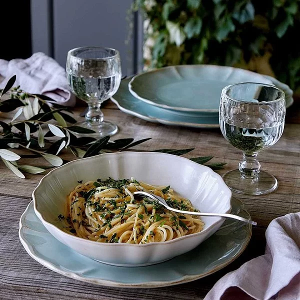 Тарелка закусочная Alentejo 21 см, материал керамика, цвет белый, Costa Nova, Португалия, TP213-WHT(TP213-00201Z) - изобр. 10