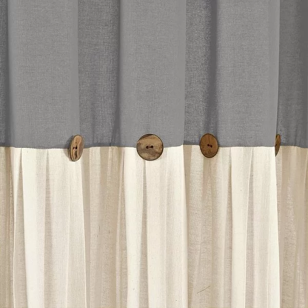 Шторка для ванной комнаты Dakota, 180х180 см, цвет белый, полиэстер, Carnation Home Fashions, DKT180IVR - изобр. 8
