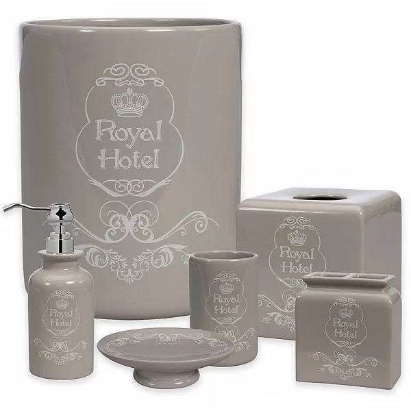 Подставка для предметов Royal Hotel 29х15,5х3,5 см, материал керамика, Creative Bath, США, RHT26TPE - изобр. 8