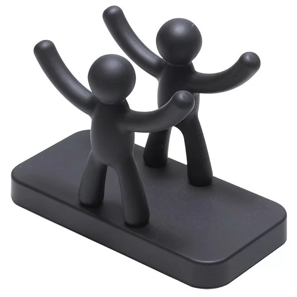 Салфетница Buddy 15,5х11х7,5 см, цвет черный, материал пластик, Umbra, Канада, 330281-040 - изобр. 7