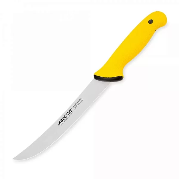 Нож кухонный, разделочный для мяса 22 см, изогнутый, нержавеющая сталь Nitrum, серия Duo, Arcos, Испания, 202400 - изобр. 7