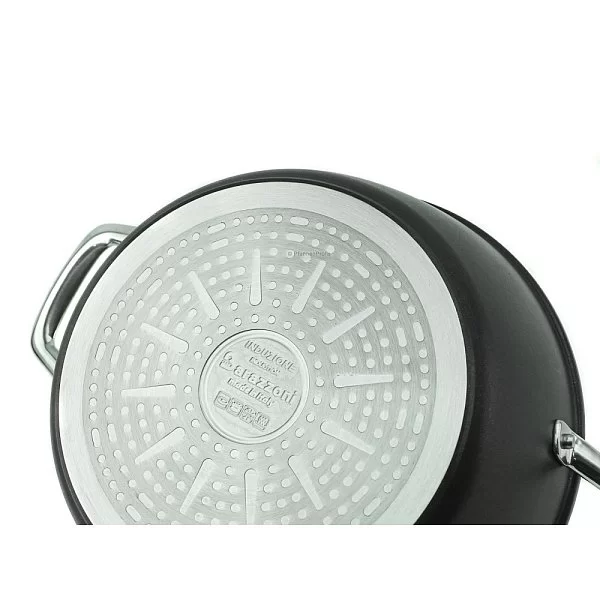 Кастрюля с крышкой Black Titan 2,6 л, диаметр 20 см, кованый алюминий, Barazzoni, Италия, 85560202098 - изобр. 8