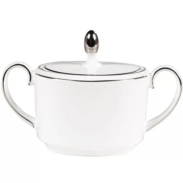 Сахарница Vera Wang Blanc Sur Blanc 15x8x10 см, материал фарфор, цвет белый, Wedgwood, Великобритания, 50108305614 - изобр. 7